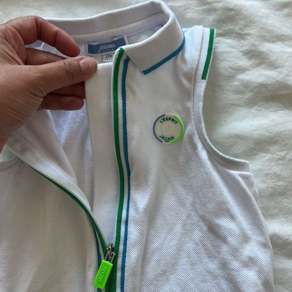 Jacadi white dress girls white size 24 months - Picture 8 of 13